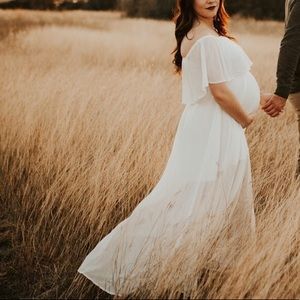 Victoria White off shoulder maxi dress - Small